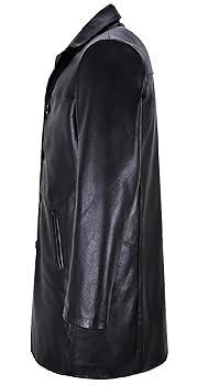 ジャケット・アウター SYNTHETIC LEATHER BIG CAR COAT Lamb-Car-Leather-Coat_de6acfb3